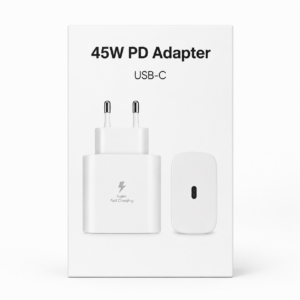 45w a+ pd fast charger (super fast charging 2.0) for samsung and supported devices.
