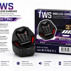 buds 7 pro wireless earbuds – premium sound, smart features & all day comfort