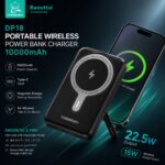 VDENMENV DP18 Portable Wireless Charger Power Bank – 10000mAh vdenmenv dp18 portable wireless charger power bank – 10000mah